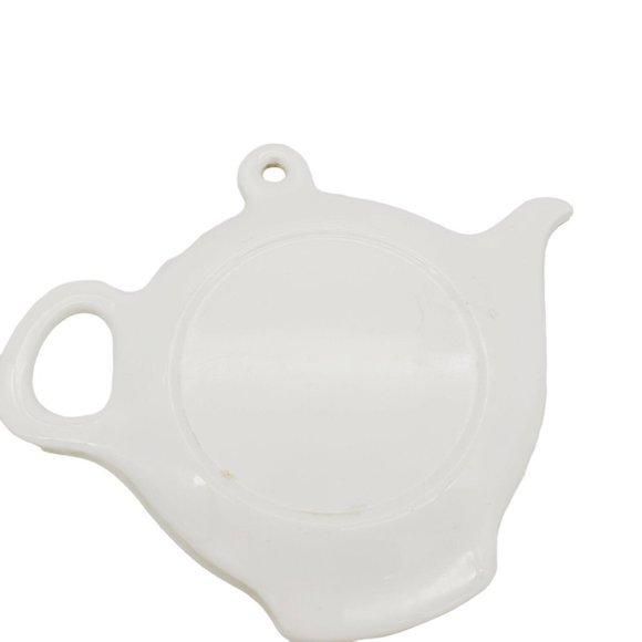 Vtg St. Michael Floral Tea Time Melamine Pot Trivet‎  Teabag Plate & 10 Coasters - Picture 5 of 7